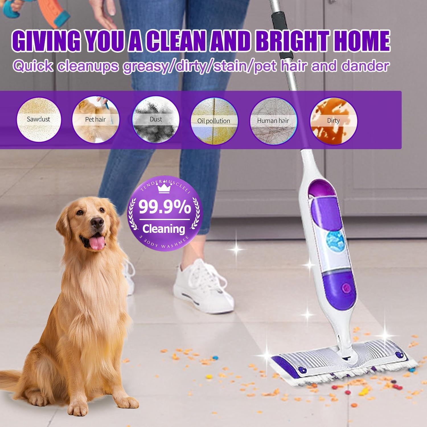 30 Count Power Mop Refills Pads