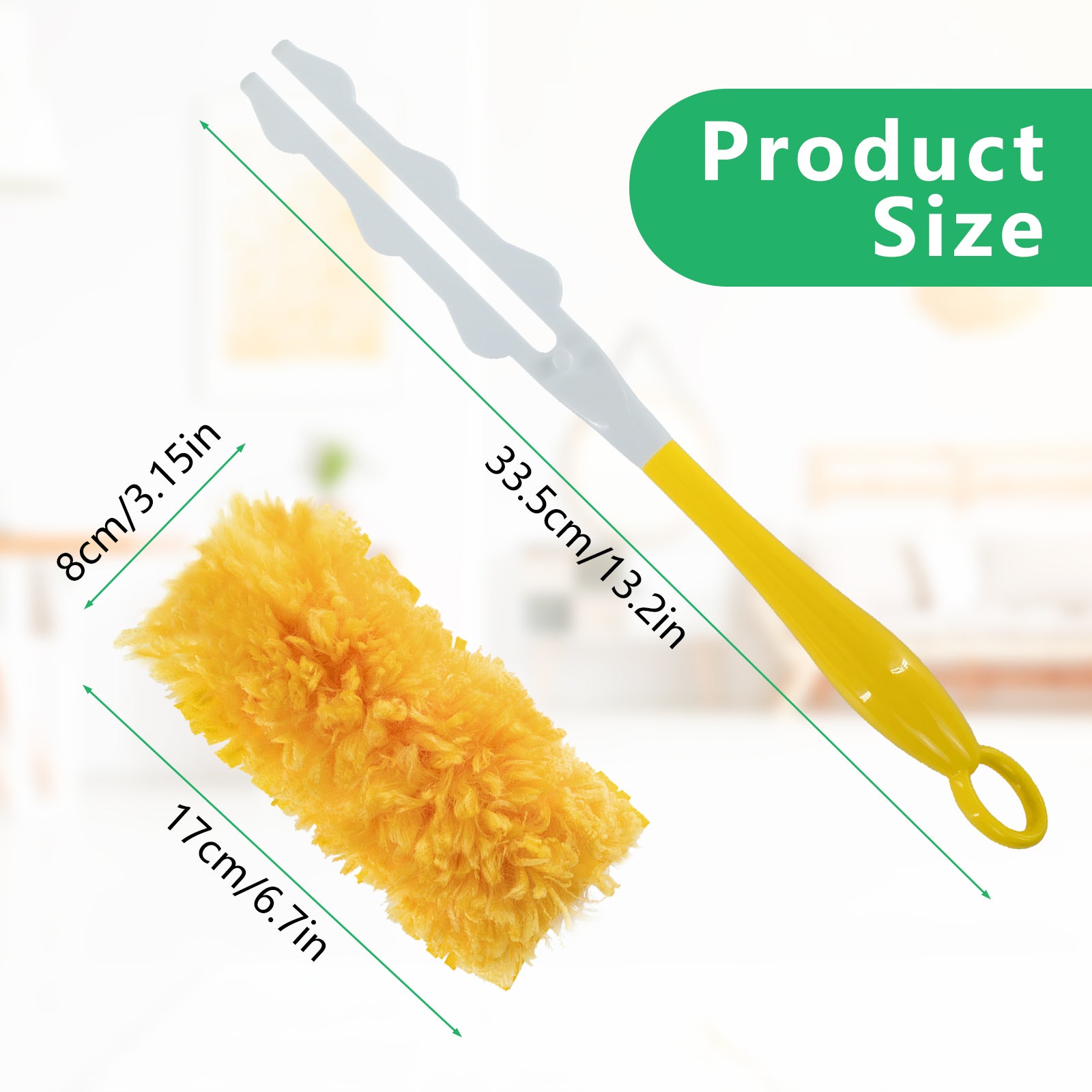50-Count Heavy Duty Duster Refills with 1 Handle