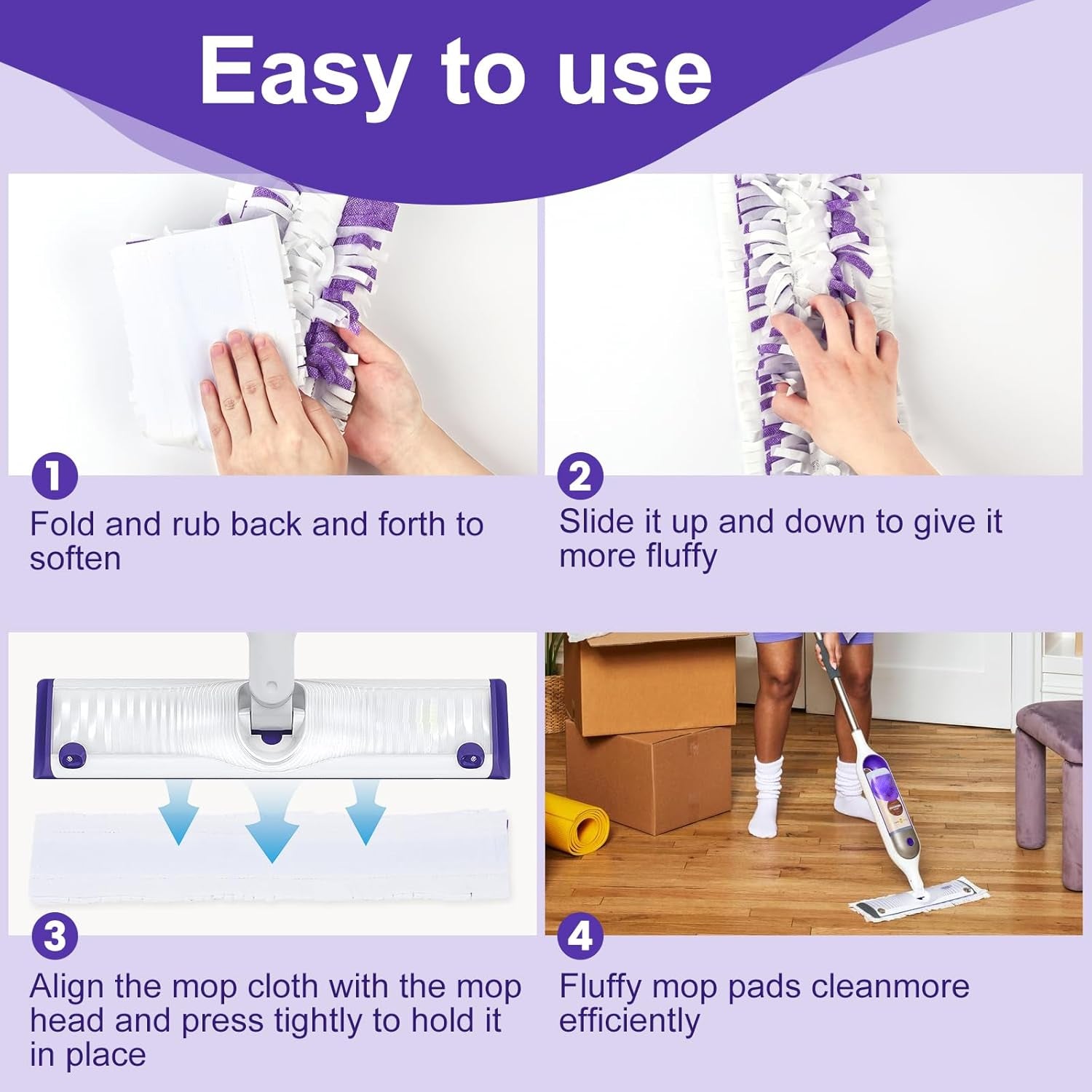 30 Count Power Mop Refills Pads
