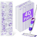 40 Count Power Mop Refills Pads Compatible with Swiffers PowerMop