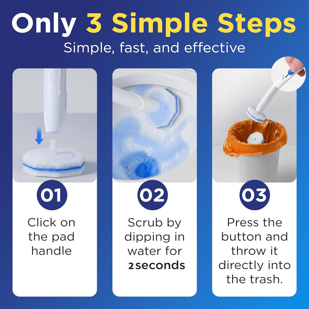 50 Count Toilet Wand Refills for Clorox Toilet Wand