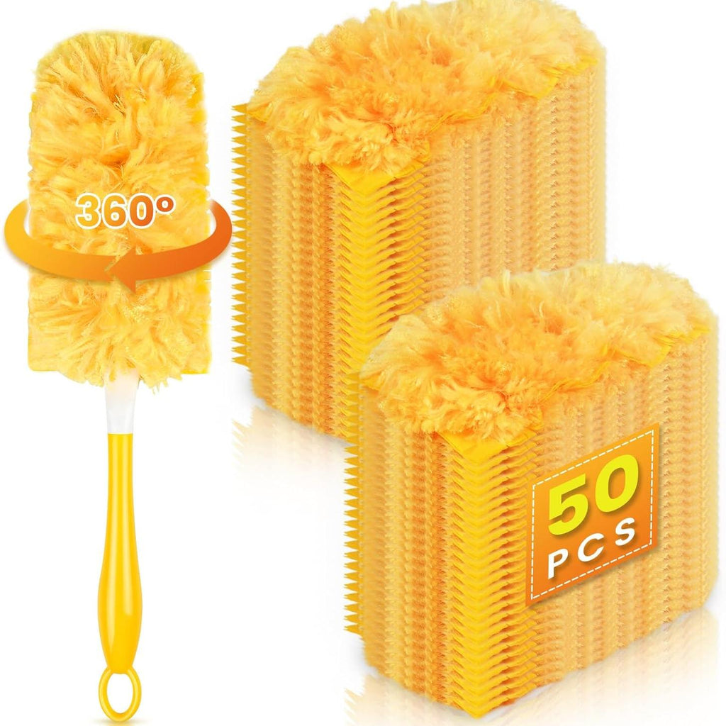 50-Count Heavy Duty Duster Refills with 1 Handle